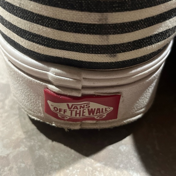 VANS COMFY CUSH ERE PINNED BLACK WHITE BEETLEJUICE SHOES ME S SIZE 11 - Picture 4 of 10